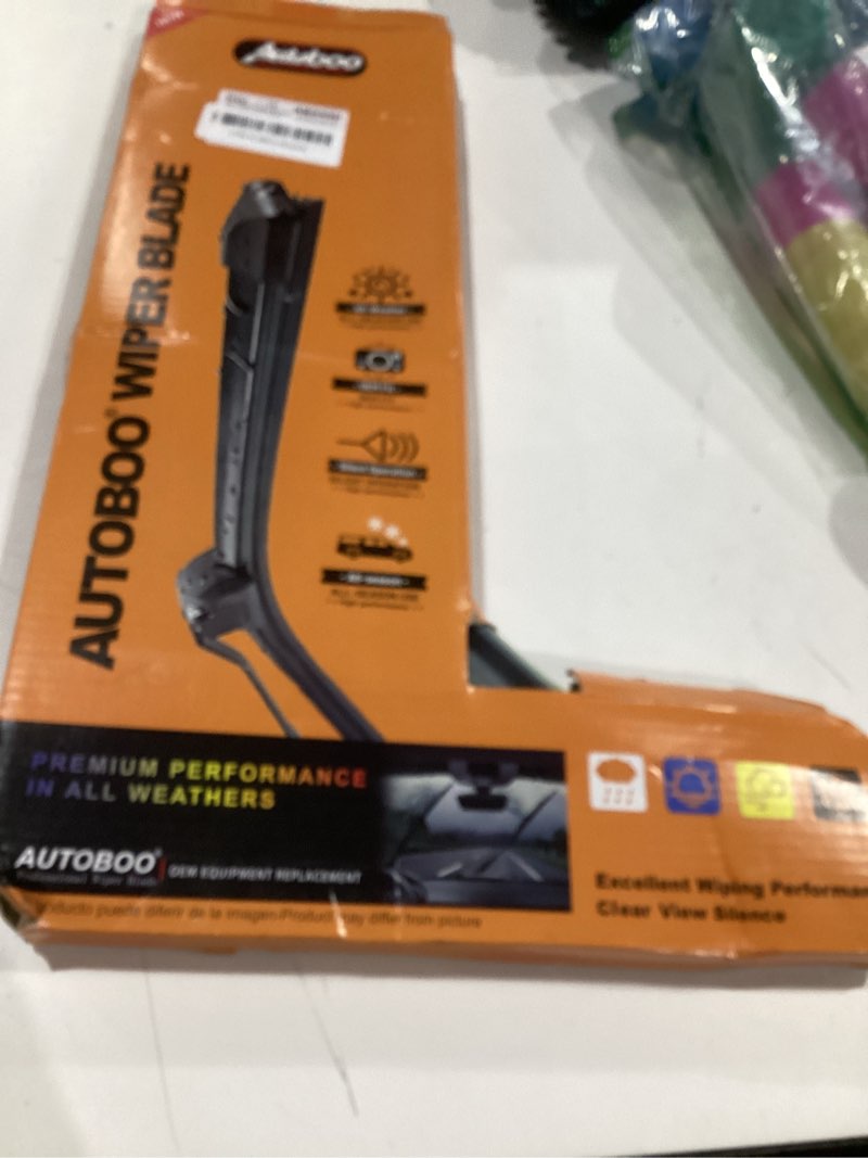 Condition photo showing Good Condition for autoboo 22"+21" windshield wipers with 12" rear wiper blade replacement for dodge durango 2011 2012 2013 2014 2015 2016 2017 2018 2019-2024, jeep grand cherokee-original factory quality (pack of 3) 22"+21"+12"