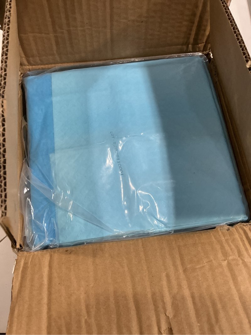 Condition photo showing New/Like New for medline light absorbency underpad, 23" x 36", 50 count, disposable bed, furniture & surface protection, for kids, adults, elderly, puppy pad, changing pad, incontinence pee pad, chucks 23" x 36" (50 count)