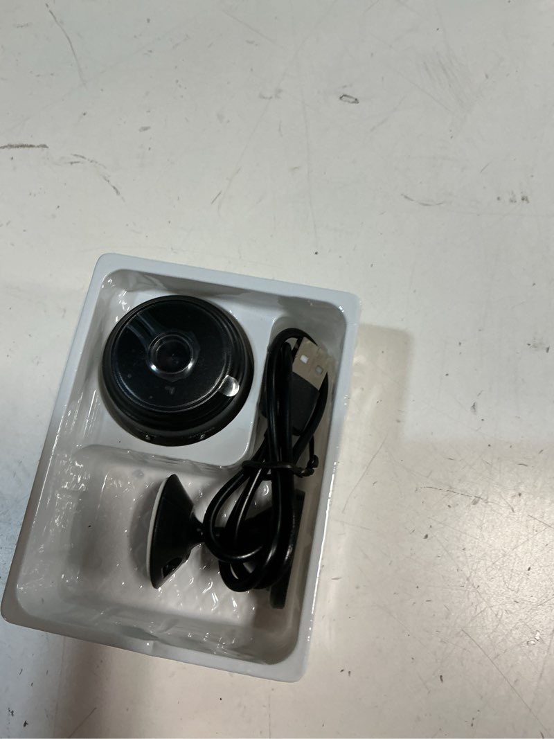 Condition photo showing As Is for only 0.9 inch hidden camera with audio/video mini small spy cameras home indoor use night vision baby motion detection monitor wireless outdoor nanny espias ocultas wifi secret security