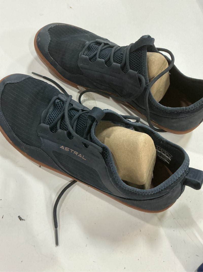 Condition photo showing As Is for mens size 12 astral shoes
