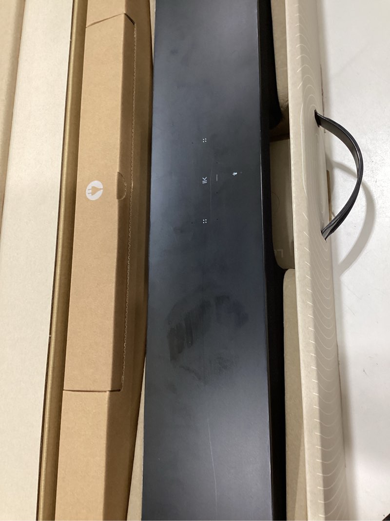 Condition photo showing As Is for Sonos Beam Gen 2 - Black - Soundbar with Dolby Atmos Black Soundbar Only