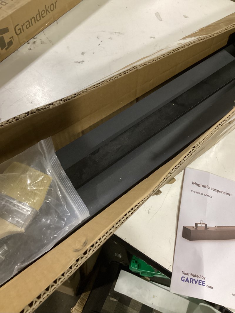 Condition photo showing Good Condition for 48" hanging magnetic sweeper pickup tool, magnetic nail sweeper for pick up bolts nails iron chips metals, nail magnet sweeper for easy metal debris clean-up