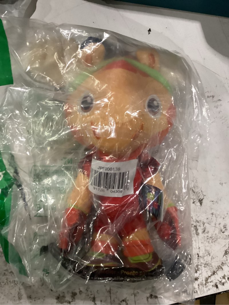 Condition photo showing New/Like New for jazwares fifa® world cup 2026 canada 8-inch plush - official maple™ the moose mascot with red uniform, soft collectible toy for fans - ages 3+ canada - maple the moose mascot