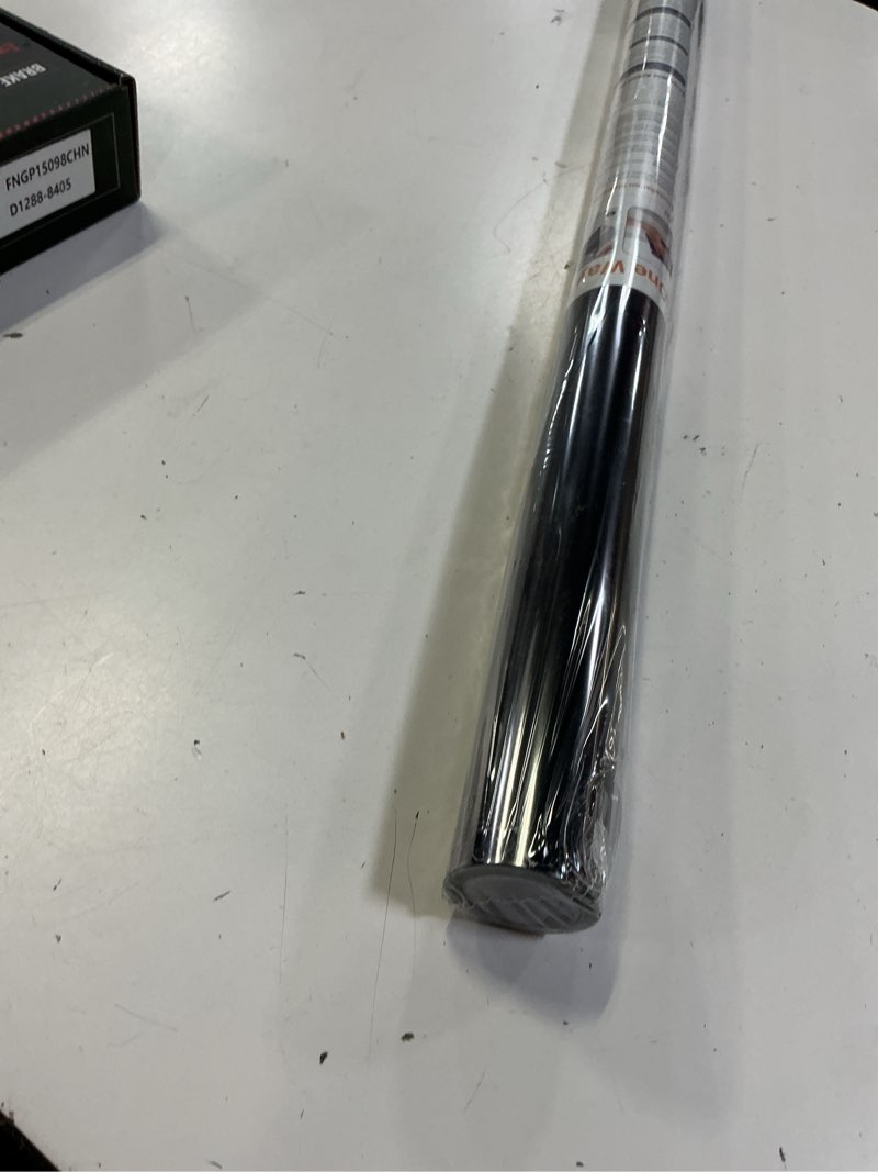 Condition photo showing New/Like New for rabbitgoo window tint for home one way privacy window film see out not in heat uv blocking reflective removable static cling mirror decorative house glass covering, black silver, 29.5 inch x 6.5 feet black-silver 29.5" x 78.7"