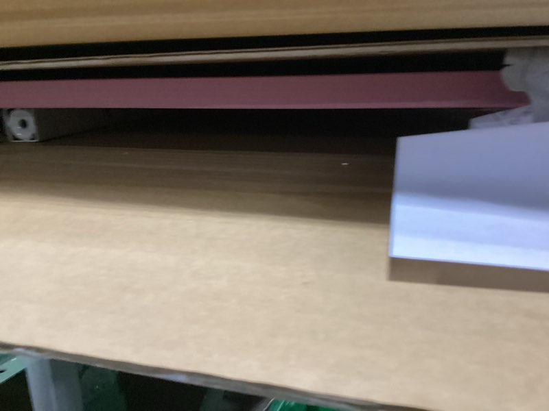 Condition photo showing New/Like New for PayLessHere | 32 Inch Computer Desk | Pink | Office Desk with Metal Frame, Adjustable Feet | Water-Resistant, Scratchproof Surface | Sturdy Writing Table for Home Office or Study | Pack of 1 Pink 32 Inch