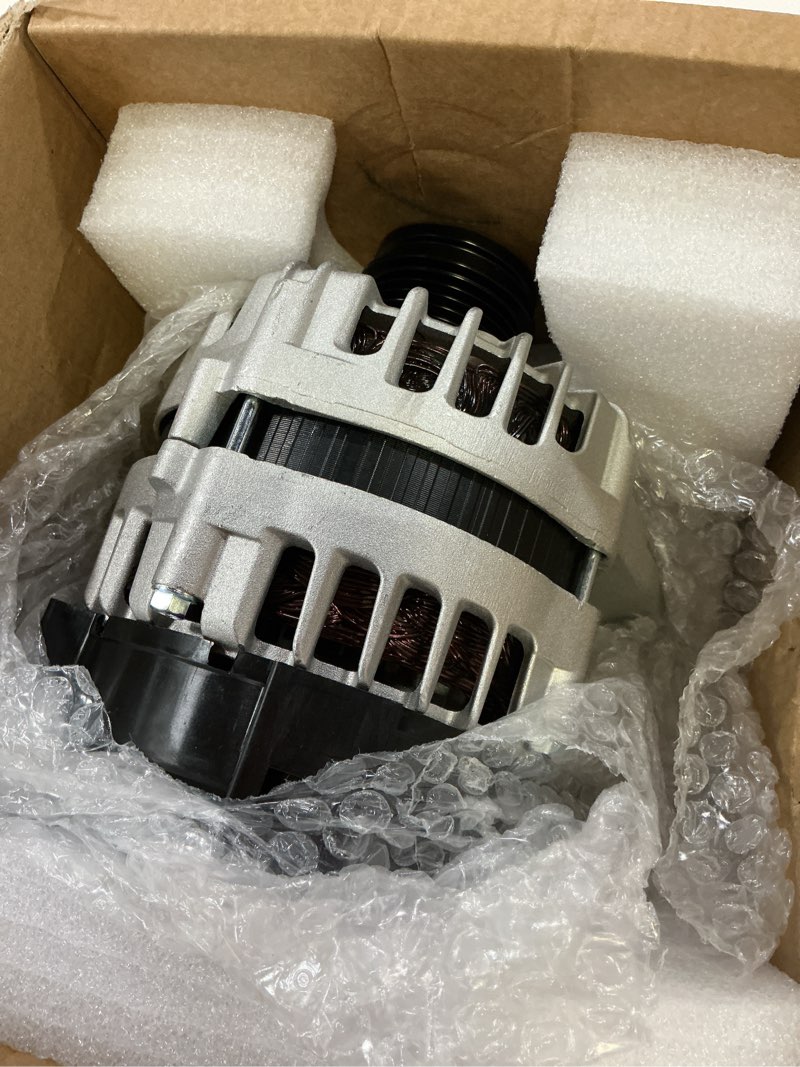 Condition photo showing Good Condition for alternator compatible with ford escape s,se,sel 1.5l l3-gas, 2020 2021 2022 for bronco sport 1.5l l3-gas,2021-2025 12v 180a 6-groove pulley clockwise replace gl-8990 jx6z-10346-k