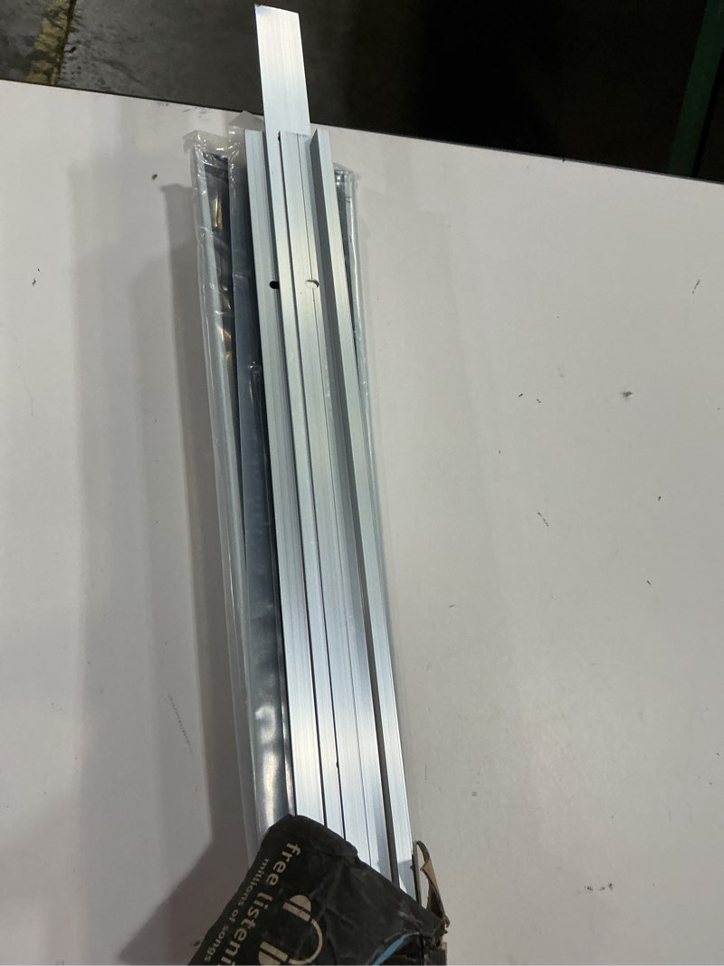 Condition photo showing As Is for 9 Sets 1 1/2 x 39.37 Inches Garage Door Seals Door Brush Sweeps Seal Garage Roll Up Door Brush Barn Door Seal Brush Sweep (1.5in, 9)