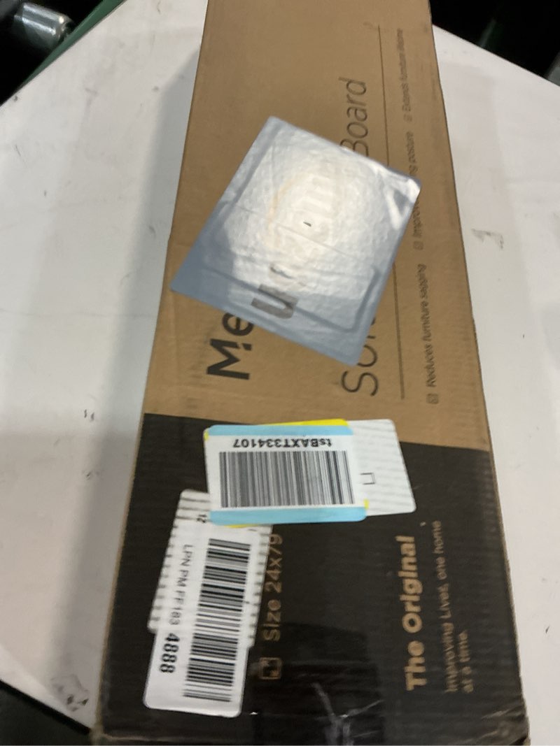 Condition photo showing New/Like New for Meliusly Heavy Duty Couch Cushion Support for Sagging Cushions (24x79) Reinforced Wood Sofa Cushion Support Board for Sagging Seat, Deep Couch Supporter for Under The Cushions, Loveseat Saver 24x79'' | Extended Wide Sofa