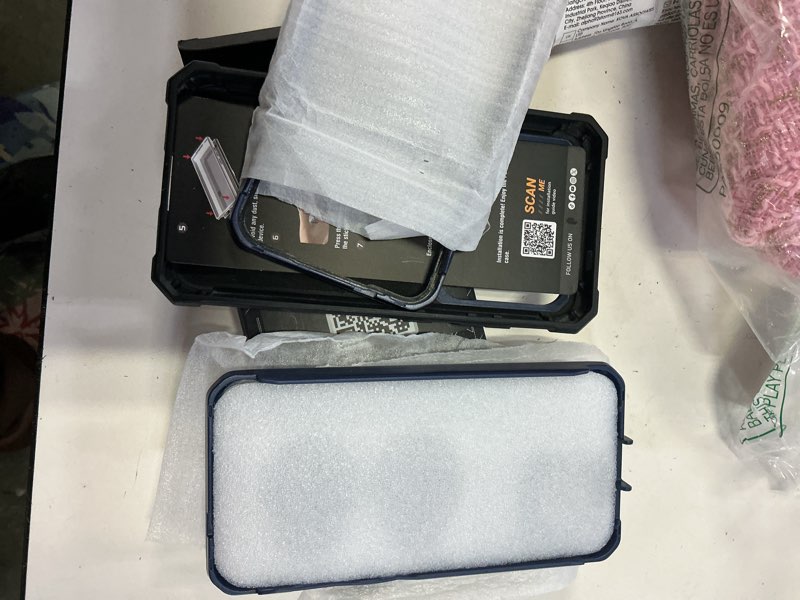 Condition photo showing Good Condition for poetic spartan case for galaxy s24 6.2", [slide camera cover] [screen protector works with fingerprint id] military grade rugged shockproof s24 phone case with kickstand, midnight blue