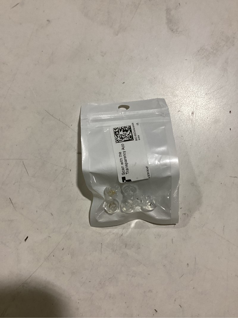 Condition photo showing New/Like New for 14K Gold Silicone Earring Backs Replacements,Locking Secure Earring Backs for Studs/Droopy Ears,No-Irritate Hypoallergenice Soft Clear Earring Backs for Diamond Earrings?4 Silver+2 Gold Multicolored