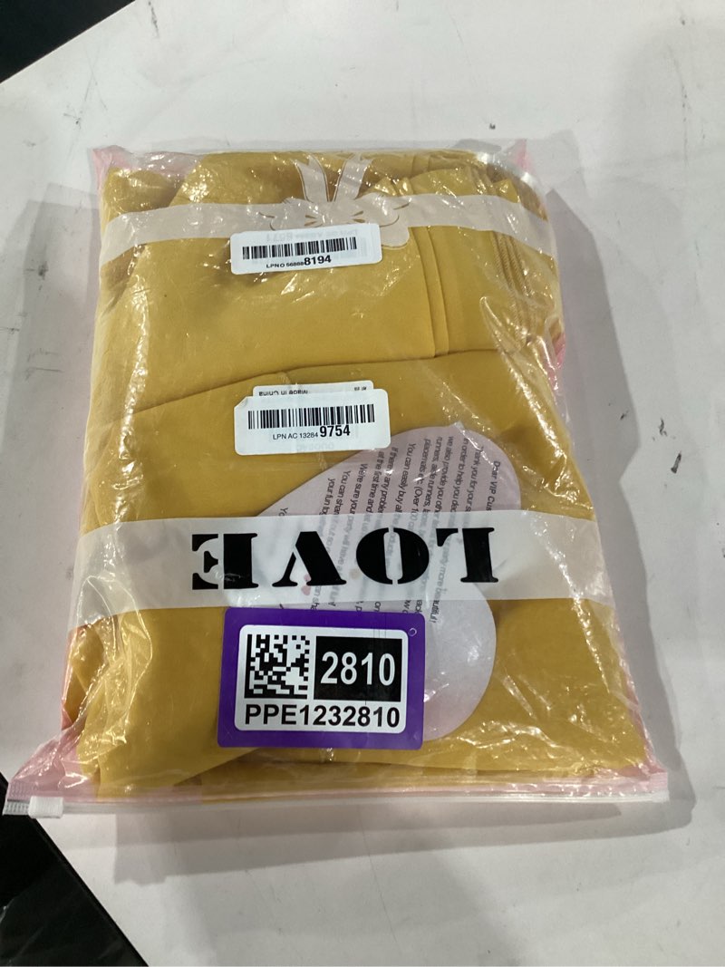 Condition photo showing Good Condition for duobao chiffon backdrop curtain 10ftx10ft gold party backdrops for wedding sheer curtains 2 panels 59"x120" semi drapes gold polyester fabric drape for happy birthday stage decoration 59"w x 120"l (pack of 2) gold