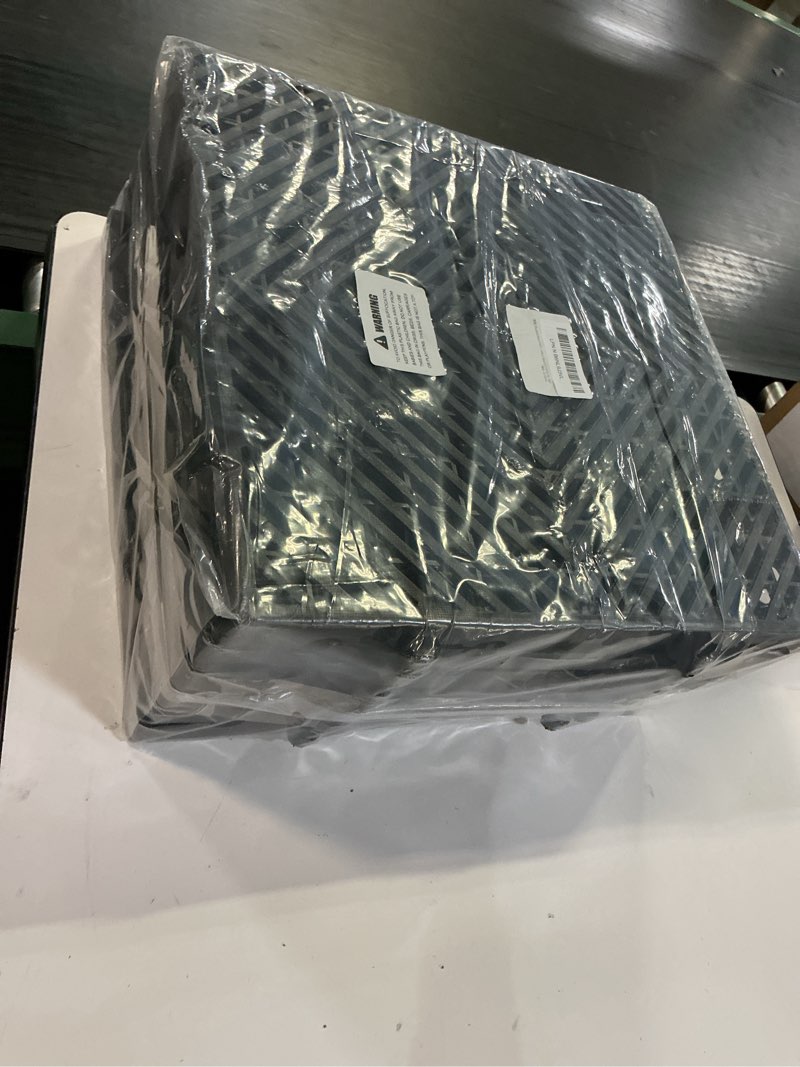 Condition photo showing New/Like New for 6pcs black plastic pallets for basement storage lightweight plastic pallet with breathable grid for waterproof storage pad and outside pet cushion (6pcs-15.7.6 * 15.7 * 1.18in) 6pcs-15.7*15.7*11.8in