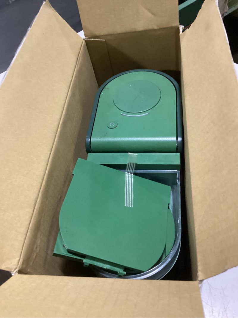 Condition photo showing Good Condition for keurig k-mini single serve k-cup pod coffee maker, 6 to 12oz brew size, with cord storage, perfect for small spaces, evergreen