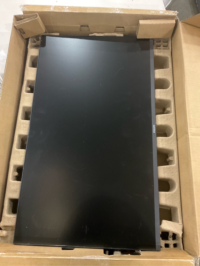 Condition photo showing As Is for Philips 24B2N2100 24" Class Full HD LED Monitor - 16:9 - Textured Black 24" FHD EPEAT Gold