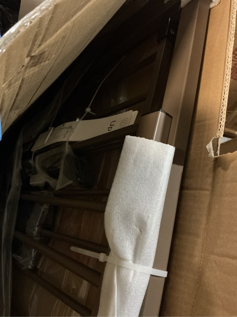 Condition photo showing Good Condition for cumbor 29.7-40.6" baby gate for stairs, mom's choice awards winner-dog gate for doorways, pressure mounted auto-close pet gates for dogs indoor, safety child gate with easy walk thru door, brown brown 29.7-40.6"w x 30.5"h