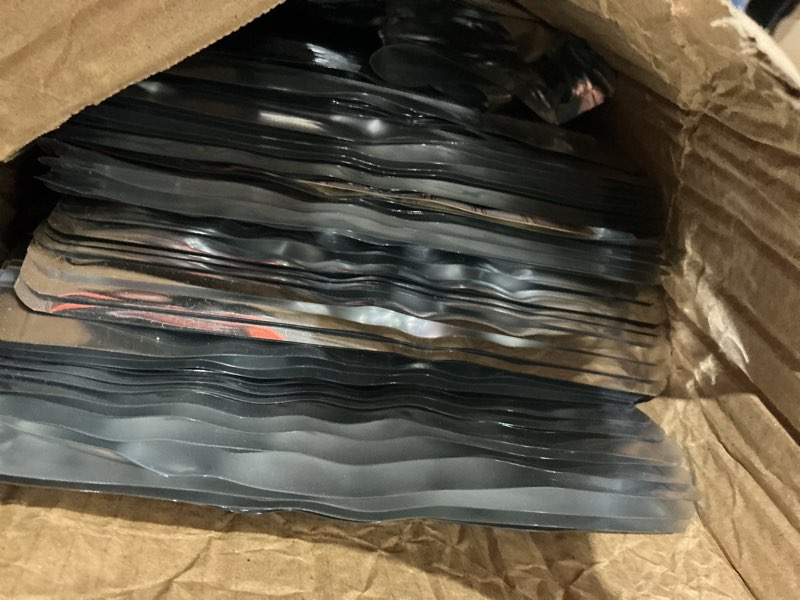 Condition photo showing Good Condition for belle kr® 7x10 quart mylar bags for food storage - pack of 200-7.5mil thick - gusseted bottom - clear mylar bags with see through window for freeze drying food - labels included 7x10 200.0