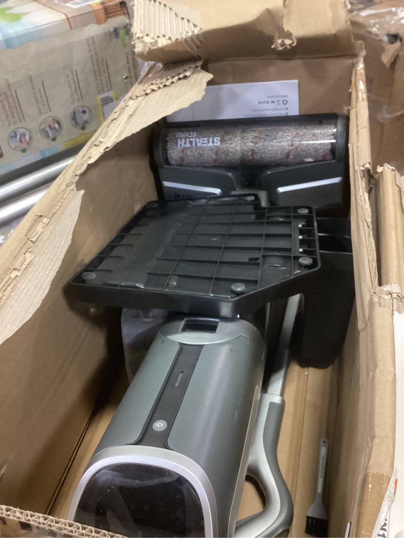 Condition photo showing As Is for Stealth ECVP01 Cordless Wet Dry Vacuum Cleaner, Smart Vacuum Mop with Self-Cleaning Detachable Battery for Hard Floor Area Rugs Carpet, LCD Display, 30min Runtime, Voice Prompt