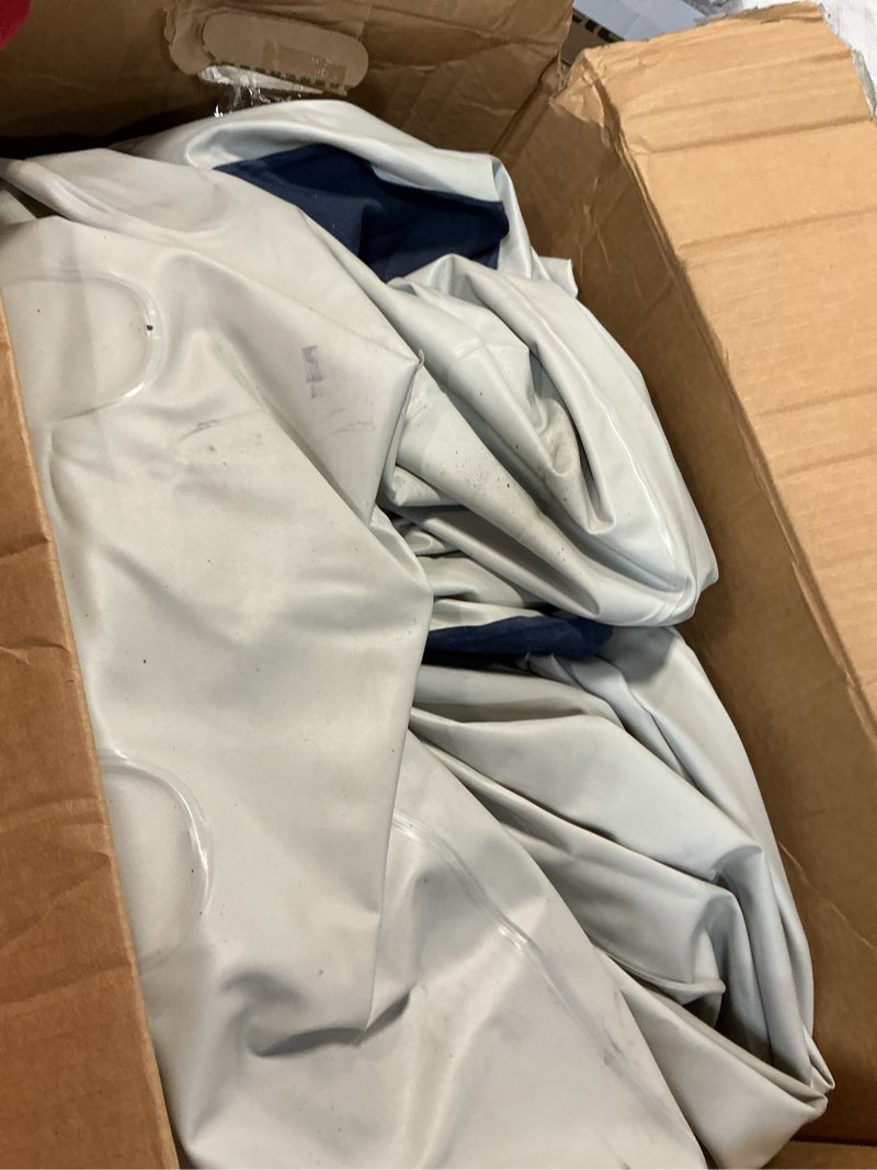 Condition photo showing As Is for (Similar to stock photo) 18 inch Air Mattress with ETL Certified Internal Electric Pump and Carrying Case