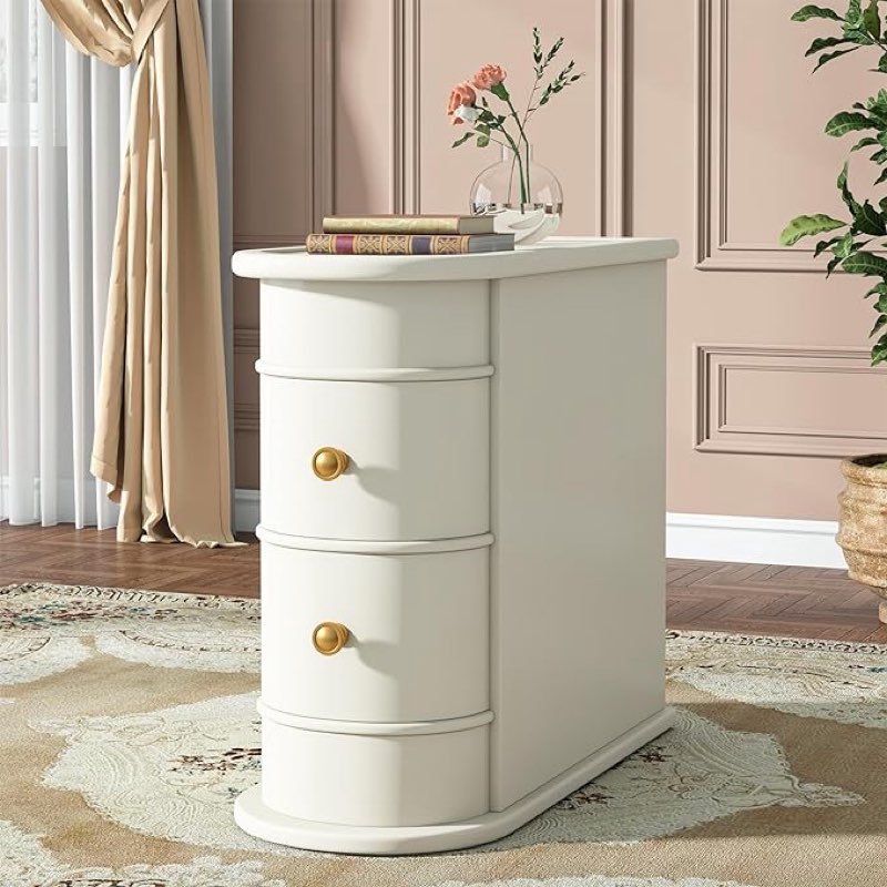 Solid Wood End Table