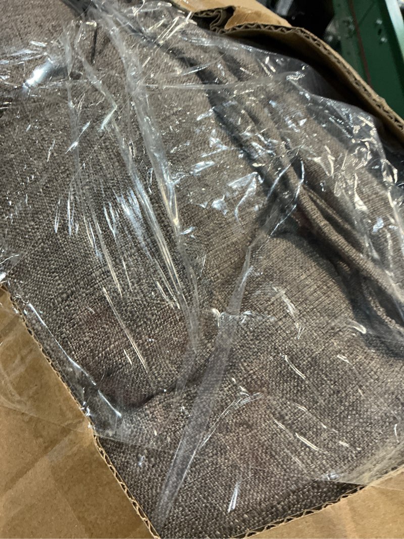 Condition photo showing Good Condition for iaseahk chair cushions for dining chairs, dining chair cushions, tufted indoor chair pads with ties & non slip backing, seat cushions for kitchen chairs 16.5” x 16.5” x 3.5”, set of 4, light brown light brown pack of 4
