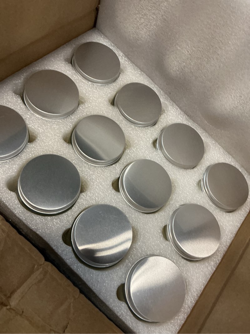 Condition photo showing New/Like New for 24 pcs 4oz white soy wax candles, classic vanilla scented candle gift set | warm & cozy bulk favors for weddings, housewarming, holiday parties | relaxing home fragrance. vanilla 24