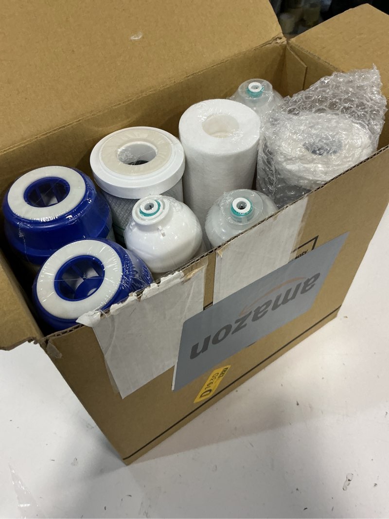 Condition photo showing New/Like New for iSpring F9K NSF Certified 1-Year Reverse Osmosis Water Filter, Alkaline Remineralization Filters for 6-Stage RO Systems, Without RO Membrane 1-Year Replacement Filter w/AK Set