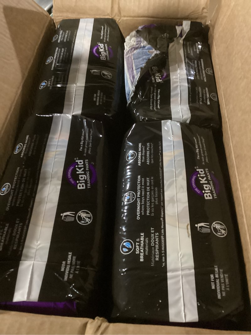 Condition photo showing Good Condition for Pull-Ups Boys' Night Time Potty Training Pants, Size 3T-4T Overnight Training Underwear (32-40 lbs), 108 Ct 3T-4T 108