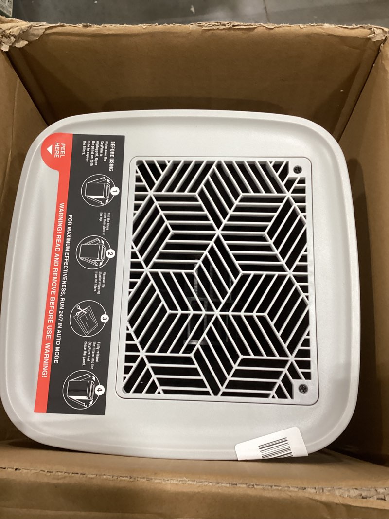 Condition photo showing As Is for Nuwave Portable Air Purifier for Large Room up to 1361 Sq Ft with PM 2.5 Display Air Quality Sensor, H13 True HEPA Air Filter Remove 99.97% of Pets Hair Odor Dust Smoke with Double-sided Air Intake