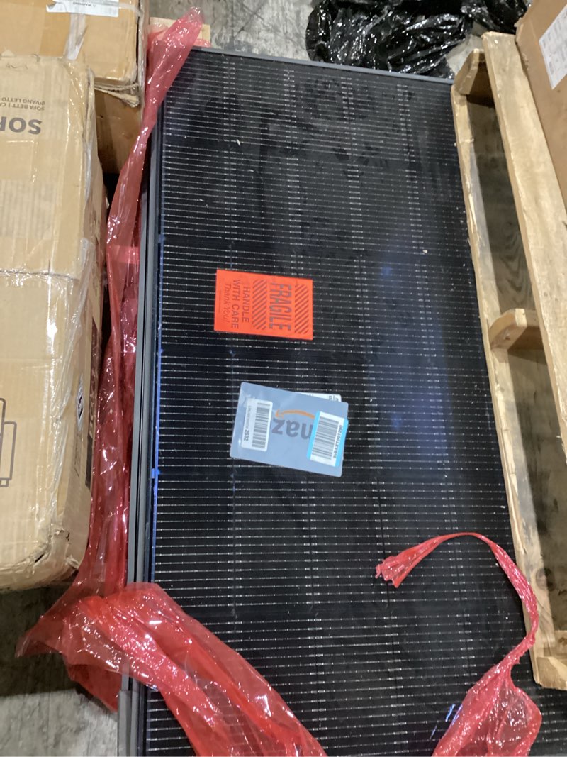 Condition photo showing New/Like New for 400 watt solar panel, 2×200w n-type 16bb 12v solar panels, 25.6% high efficiency, ip68 waterproof, 30-year lifespan for rv, van, marine, off-grid systems