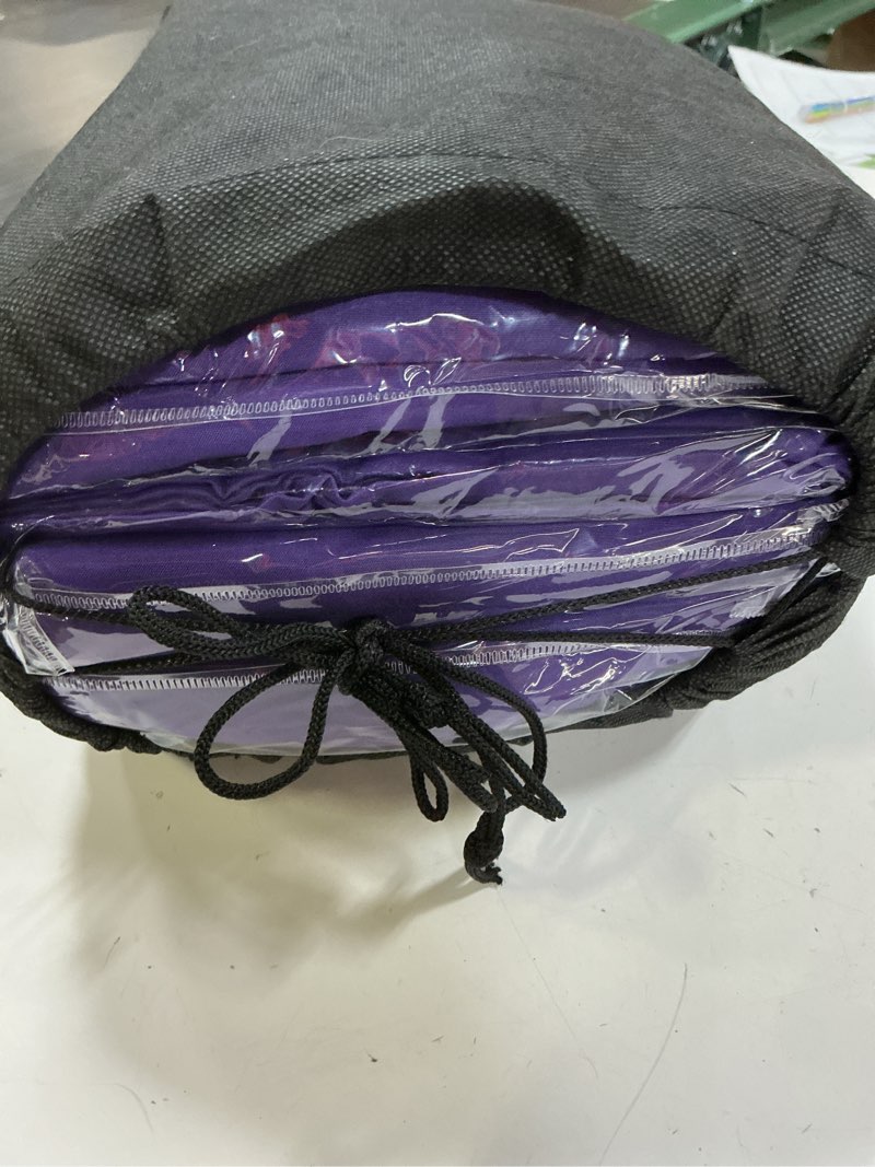 Condition photo showing New/Like New for pepmily 8 pack purple tablecloth 60x126 inch rectangle table cloth for 8 foot rectangle tables, wrin