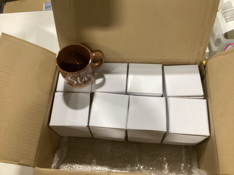 Condition photo showing As Is for 10 Pcs Thank You Mugs Bulk Appreciation Gifts for Employee Coworkers Staff Teachers Motivational Ceramic Coffee Mugs Thank You Farewell Going Away Gifts for Coworkers(Classic) Employee Classic 10