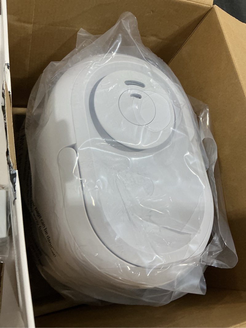 Condition photo showing As Is for Frida Baby 3-in-1 XL Top Fill Humidifier for Bedroom, Cold & Flu Relief, 6L Tank Cool Mist Humidifier + Diffuser for Large Rooms, Mold Resistant, Nightlight, Auto-Off, Quiet, Essential Oil Diffuser 1.6 Gallon Tank