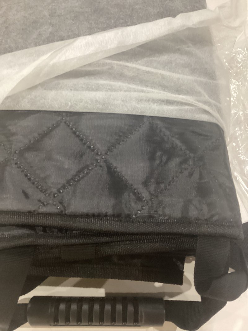 Condition photo showing Good Condition for dog car seat cover, 600d heavy dute durable car seat cover for dogs pets, 100% waterproof scratch proof nonslip dog hammock for cars, seat covers protector with seatbelt for pet sedan suv trucks black standard (53.9*57.9 )
