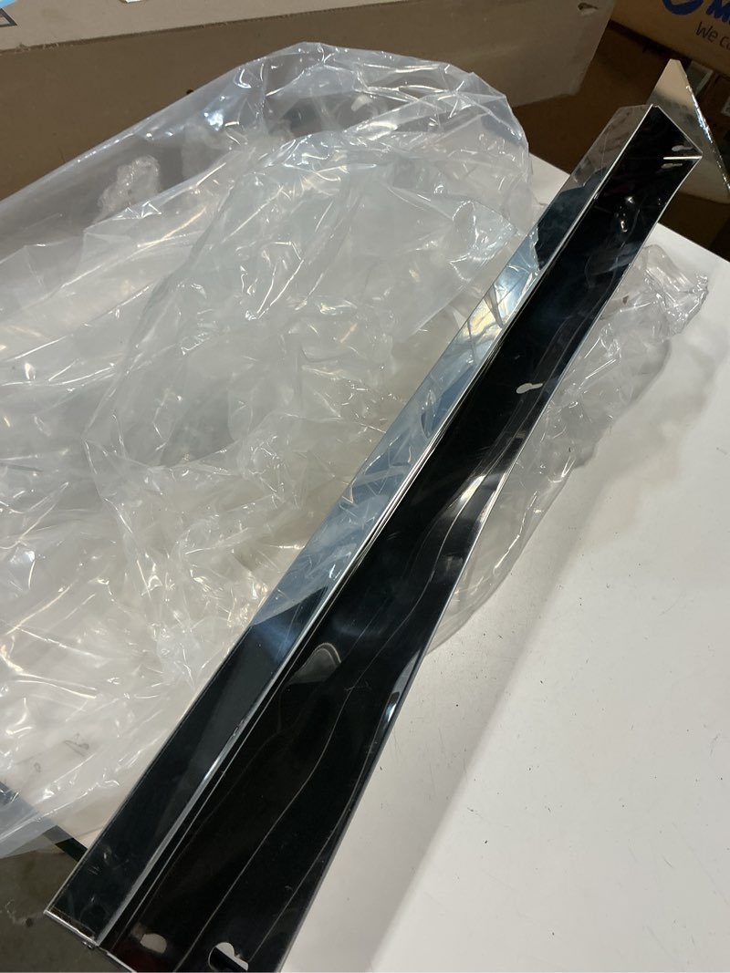 Condition photo showing As Is for Yiyiring 1 Set 31 Inch Stainless Steel Sink Drawer Tip Out Tray Kit Include Tip-Out Sink Trays and H