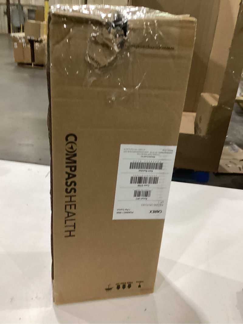 Condition photo showing New/Like New for Similar to ***Carex Folding Aluminum Under Arm Crutches for Adults 4'11\" to 6'1\", 2 Lightweight Crutches Included, Universal for Walking, Walking Aid for Kids, Adults & Seniors, Includes Padded Underarm Cushions