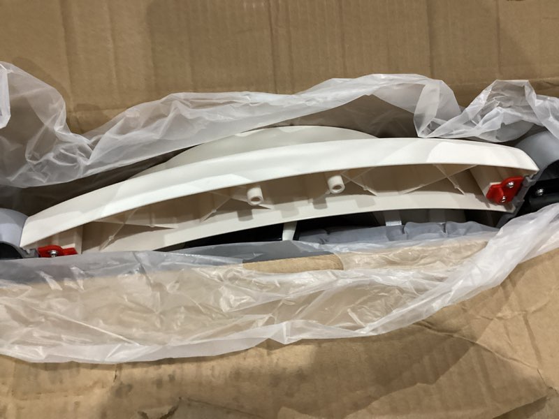 Condition photo showing As Is for Baby Walker, 4-in-1 Baby Walker with Wheels Portable, Foldable Infant Toddler Walker for Boys Girls 6-18 Month,Removable Footrest,Car Steering Wheel & Music, Adjustable Push Walker Grey