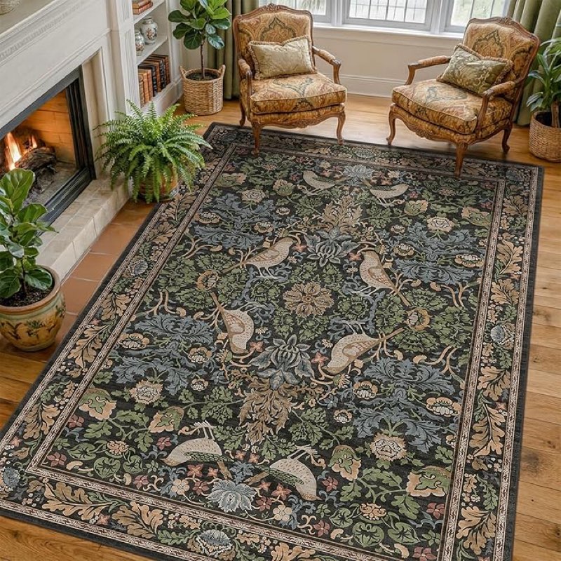 Similar Hazon haus washable area rug