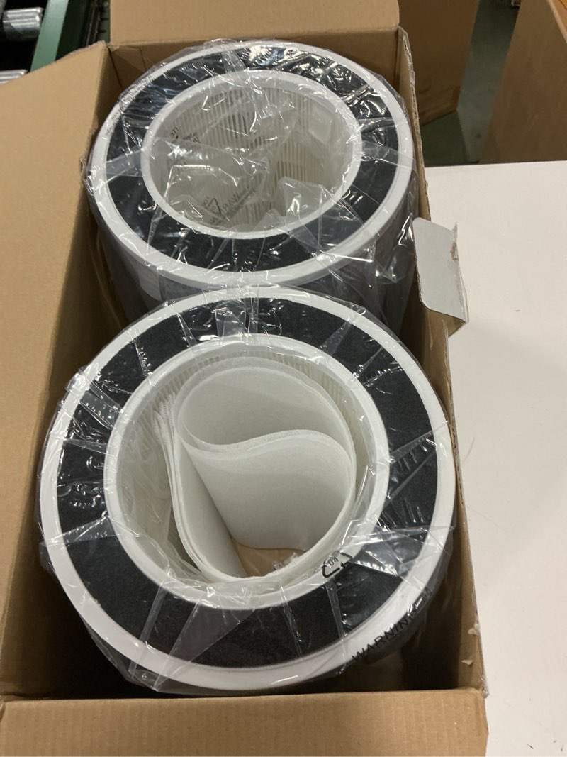 Condition photo showing Good Condition for 2 Pack HP302 HP201 Filter Replacement Compatible with Shark HP302 HP301 HP201 HP202 HP200 AP1000 HP232 HC501 502 Filter MAX Clean Sense iq Air Puri-fier filter?Part #HE2FKBAS, HE2FKBASMB HP201 Filter-2 Pack