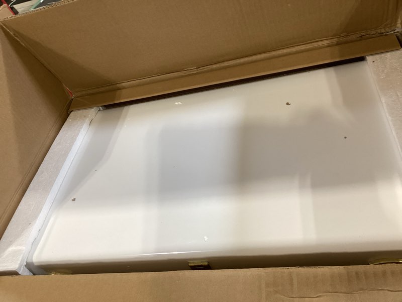 Condition photo showing Good Condition for vixdonos large metal trunk decorative storage box college dorm chest with handle white-large-1 pcs