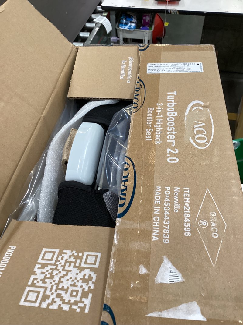 Condition photo showing New/Like New for graco turbobooster 2.0 highback booster car seat, declan turbobooster 2.0 declan