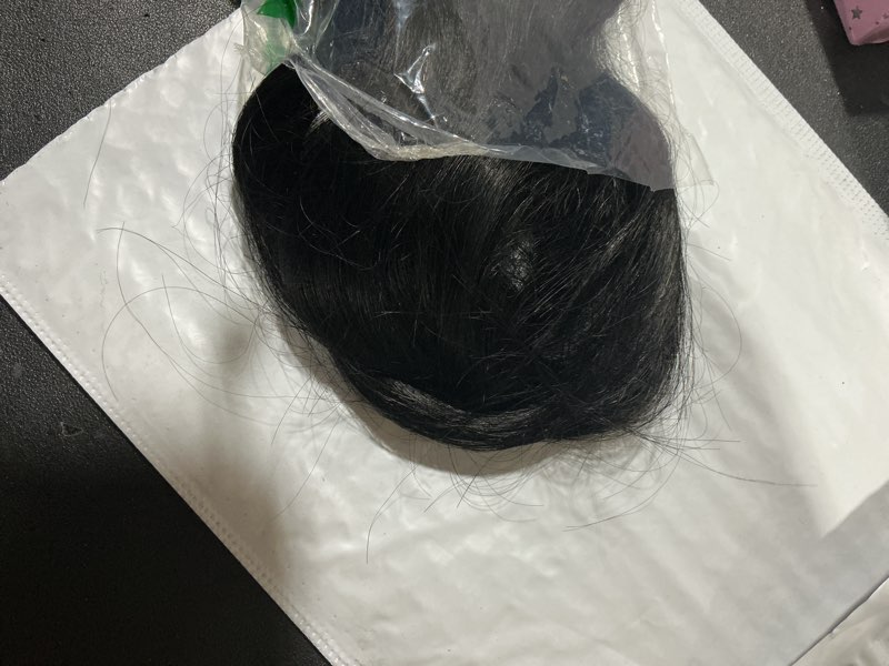 Condition photo showing Good Condition for s-noilite one piece hair extensions clip in human hair 5 clips 3/4 full head clip on remy hair extension for women,one-piece design adding hair volume 24 inch 60g #jet black