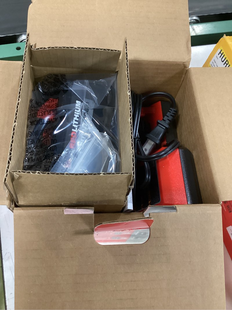 Condition photo showing Good Condition for m18 18-volt lithium-ion high output starter kit with two 6.0 ah battery and charger