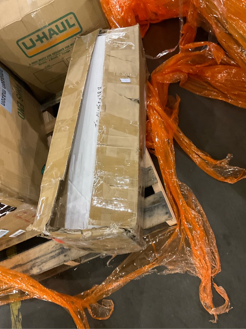 Condition photo showing As Is for White dresser