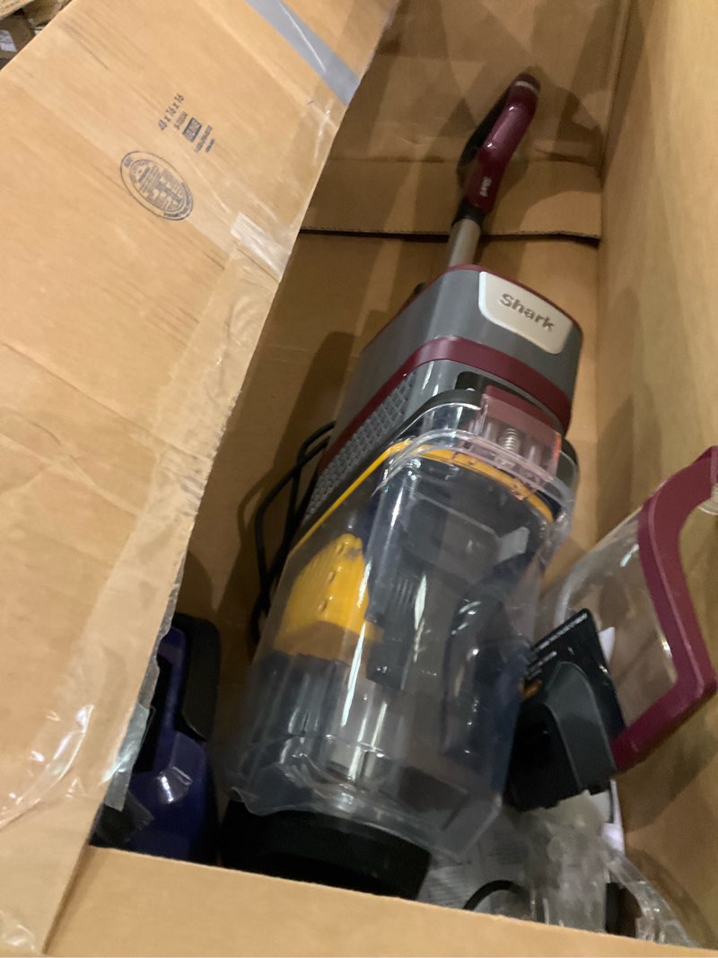 Condition photo showing As Is for Shark CarpetXpert HairPro Upright Carpet Cleaner, Perfect for Pets, Lightweight & Powerful, Dirt, Grime, Hair & Odor Removal, Carpet Shampooer, Pet Cleaning Solution, Magenta, EX221BRN