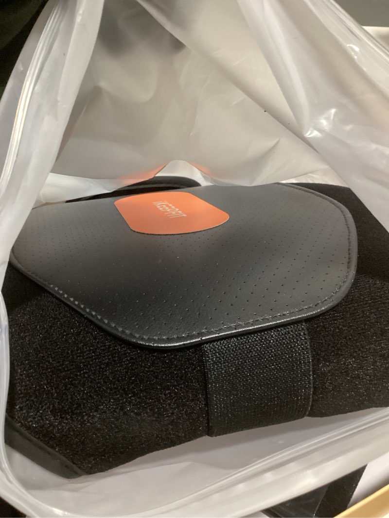 Condition photo showing Good Condition for ikeepfit portable heating pad for back, cordless wearable heat belt with massager for lower back pain relief, battery powered 8000 mah rechargeable, maxwarm® 3.0, gift for women men 90-310 lbs black