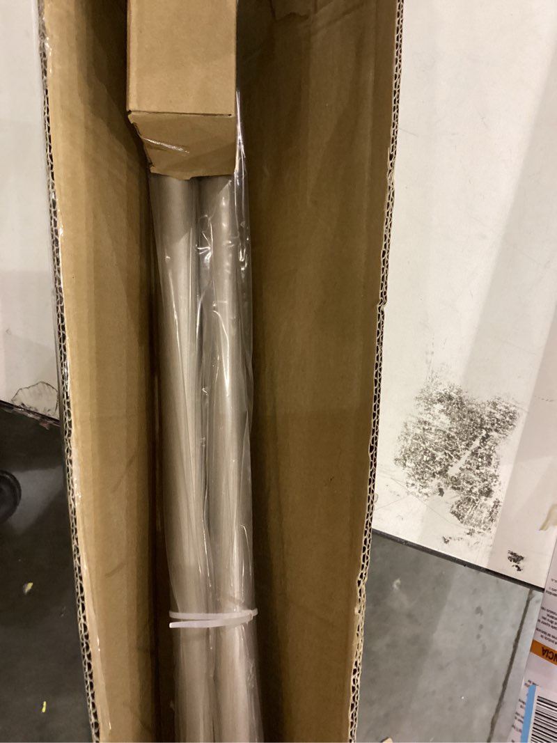 Chrsouly Curved Shower Curtain Rod, Adjustable 40-72 Inches Shower Rod, Rustproof Expandable Heavy D