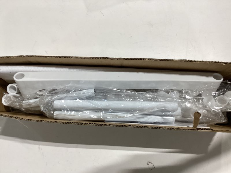 kitsure shoe rack - non-woven shoe rack shelf, shoe organizer for closet, entryway, garage & corridor, stackable shoe shelves, 27.5" wide - 2 tier, white white 27.5" wide - 2 tier