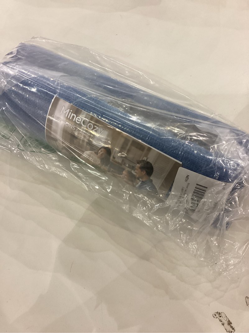 MineCozy Bar Stool Cushions Square 12" x 12" Small Cushions for Bar Stools with Ties Small Seat Pads