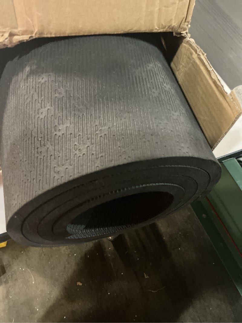 Condition photo showing Good Condition for Hatha Yoga Extra Thick TPE Yoga Mat - 72"x 32" Thickness 1/2 Inch -Eco Friendly SGS Certified - With High Density Anti-Tear Exercise Bolster For Home Gym Travel & Floor Outside Black