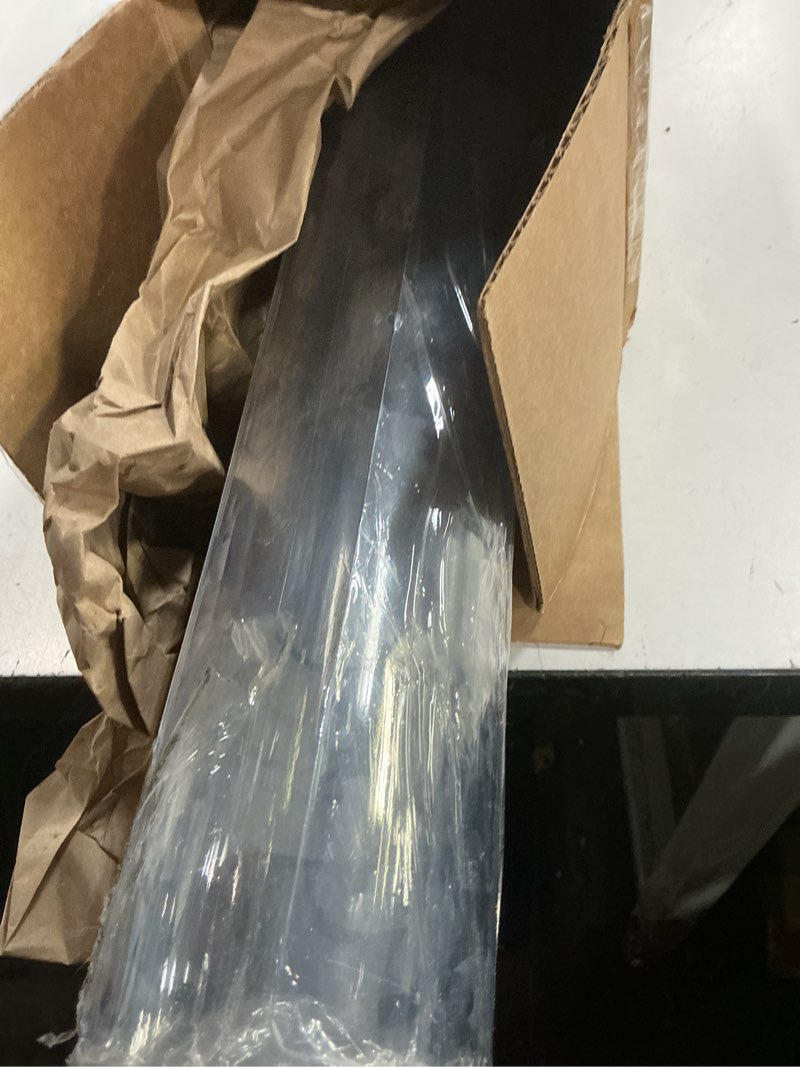 Condition photo showing New/Like New for ostepdecor clear table cover protector 42 x 64 inch, 2mm thick plastic table cover, table protector for dining room tabletop, waterproof & wipe clean desk mat pad for kitchen 42" x 64" crystal clear 2mm